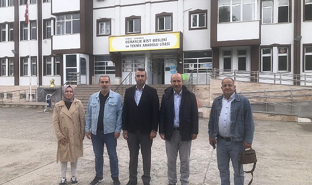 TÜBİTAK 'tan Osmancık Tarım Lisesine Ziyaret 