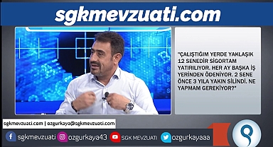 EĞER SGK HİZMET DÖKÜMÜNÜZDE K S Ş HARFLERİ VARSA DİKKAT | ÖZGÜR KAYA | SGK MEVZUATI